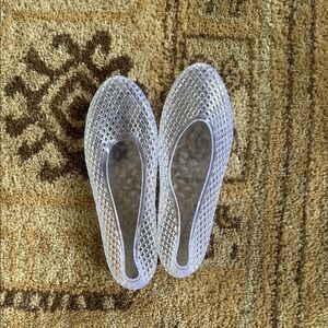 Ancient Greek sandals clear jelly shoes